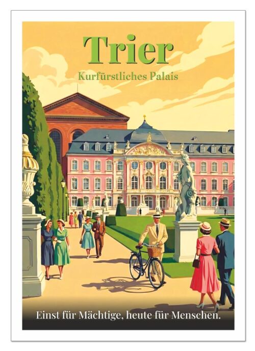 Postkarte A6 - Trier Kurfürstliches Palais